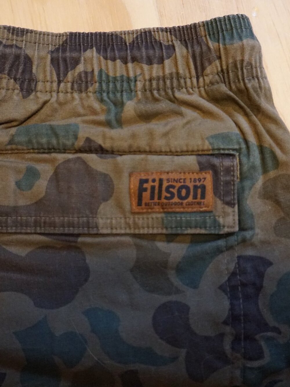 Filson Camo Shorts